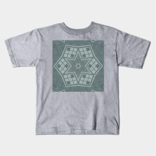 Reverse Graffitti Kaleidoscope Pattern (Seamless) 8 Kids T-Shirt